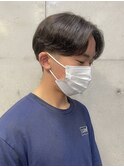 毛流れセンターパート