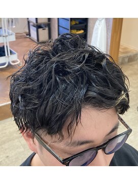ハルララヘアー(harurara hair) 【harurara hair大分/明野】ツーブロック×スパイラルパーマ