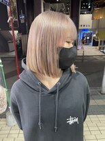 ヘアアトリエコモノ(hair l'atelier KoMoNo) 【2bleach】ムラ修正や初カラーにおすすめ！ミルクティーカラー