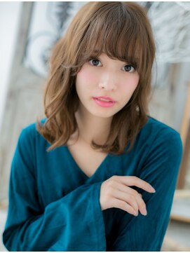 モッズヘア 越谷(mod's hair) ハイライトカラー小顔外国人風くびれミディc5越谷20代30代40代