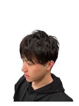 銀座マツナガ 神田店 20代30代大人オシャレゆるふわツーブロック