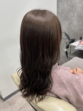 フォンド 津田沼(fond.) 切りっぱなしボブ/エアリーロング/美髪/ピンクブラウン/津田沼