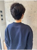 ハンサムショートパーマ