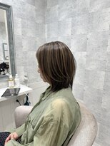 イーズ バイ インス(Yeeee.s by INCE)&nbsp;白髪ぼかし/白髪改善カラー/ショート/透明感カラー/脱白髪染め