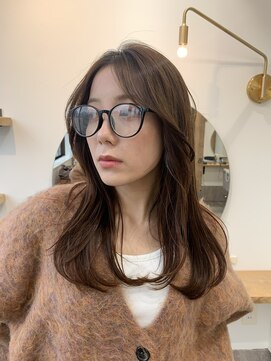 シアアルン 新小岩店(SHEER alun) ミディアムレイヤー/ナチュラルブラウン/SHEERalun新小岩店