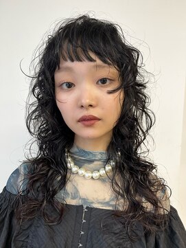 ダブミックス(DaB MIX) ロングレイヤーパーマスタイル