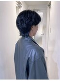 《GRANDLINE友田千栄》黒髪ショートウルフヘアMEN’S HIAR