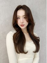 ロンド フィーユ(Lond fille)&nbsp;中華美女"ワンホンヘア"×モカカラー
