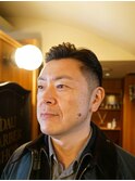 アイロンパーマ ショート 理容室 バーバー Barber 短髪 ビジネス