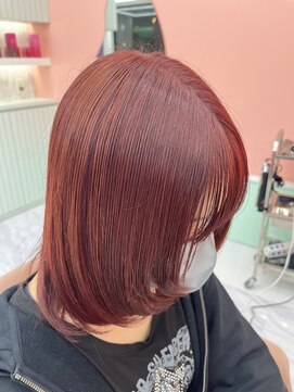 ガーランド(Girland) 【KYOKA】赤髪 レイヤーカット レッド