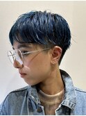 ベリショ　刈り上げショート　ユニセックスショート