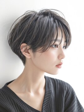 ブレス(BRACE) ナチュラルボブ前髪ありイメチェン20代30代40代50代ショートボブ