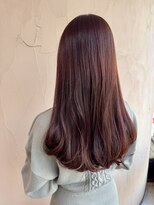 オブジェ(OBJET) ブリーチなし オレンジレッドカラー