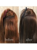 くせ毛とダメージどちらも修繕ストレート
