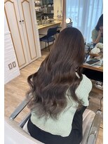 ネオリーブ チロル 横浜西口店(Neolive CiroL.)&nbsp;アッシュベージュ×韓国ヘア