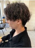 栃木メンズ波巻きスパイラルパーマシャドウパーマツイストパーマ