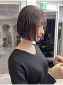 Lomalia表参道ナチュラルブラウンボブ