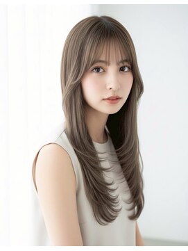 オットット(OttottO) カット　顔まわりレイヤー　ブリーチなし