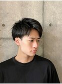 アップバングショート