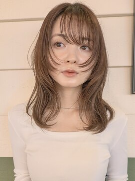 シビバイレボ(CIBI by revo) 韓国風大人レイヤーカット/ミディアムレイヤー/顔まわり/船橋駅