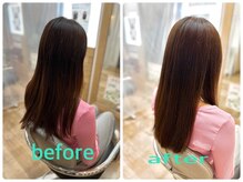 impression~倶知安店~【インプレッション】の雰囲気(クセ、パサつき、エイジング毛の方もツヤツヤサラサラ!)