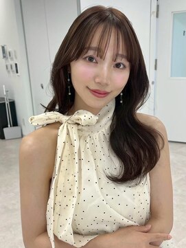 ユーフォリア 新宿店(Euphoria) くびれ巻き/上品ヘア/チョコレートブラウン