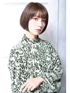 クラッチ 梅田茶屋町店(CLUTCH) バイカルテ　ショコラベージュ　クールショート　小顔魅せ