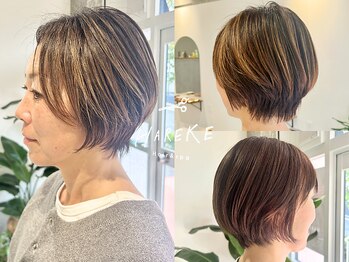 ハレケ(HAREKE)の写真/【ヴィーガンカラー導入】この先何十年と付き合う白髪も"白髪ぼかしハイライト"で自分に自信が持てる選択を