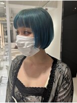 ピリオド 蒲田(Period.)&nbsp;ターコイズブルー/丸みショート