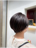 着物ヘア/大人ガーリー/ダークアッシュ/似合わせカット/武蔵小杉