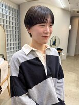 ヨーク(yoke)&nbsp;ベリーショート/ショートヘア/ダークオリーブ