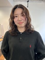 マルケ ドゥ マッシュ(MaruQuee de mashu)&nbsp;ミディアムパーマ/ゆるパーマ/大阪梅田/前髪パーマ