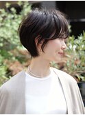 ショートヘア/前髪あり/大人ショート/30代40代