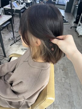 アジールヘア 所沢プロペ通り店(agir hair) ミルクティーインナー