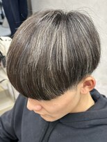 ナム 錦糸町(NAM)&nbsp;MEN’S/リバースセンターパート/ニュアンスパーマ/錦糸町