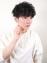 ラフィスヘアーアーチ 橋本店(La fith hair arch)&nbsp;【Lafith】メンズカット×スパイラルパーマ×マッシュ