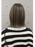 【3Dカラー】ハイライトカラー＋ONキラテラカラー＋カット＋2step TR
