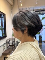 コレットヘアー ザモリオカ(Colette HAIR the MORIOKA) グレージュショート