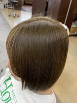 ビーワンヘアー 藤井寺 土師ノ里(B1hair) 20代30代40代/ミントオリーブ/透明感カラー