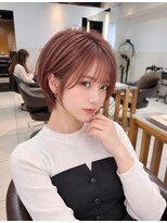ロハスバイケンジ(LOHAS by KENJE)&nbsp;大人に似合うピンクブラウンのくびれショート