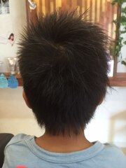 キッズヘアー☆アシメラインスタイル☆