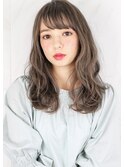 ☆『 ミルクティーグレージュ ＆ 毛束感 』無造作☆セミウェット