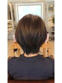 ダークカラー大人ショートボブ♪【担当 木村沙織】