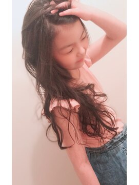 ブルーフェアリー(Blue Fairy) 【BLUEFAIRY】色っぽガール★キッズパーマ