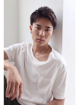 ミチオ ノザワ ヘアサロン ギンザ(Michio Nozawa HAIR SALON Ginza) ツーブロック×好感度UPワイルドアップバング【瀧上丈司】