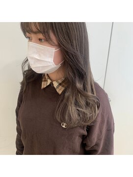 エミィ(emme) 【emme×笹川】裾カラー×ロング