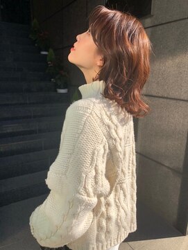 シェノンヘア(Chainon hair) 外ハネ×ナチュラルブラウン