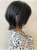 【Euphoria/岩崎】エギョモリ/ウルフボブ/黒髪/銀座20代30代40代