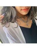 インナーカラーグレー