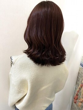 プラグ バイ ネオリーブ(plug by neolive) ラベンダーピンク☆メルティカラー/くびれヘア/マッシュ